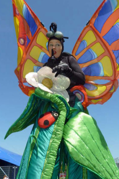 Butterfly Stilt Walker