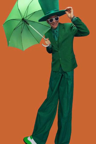 Irish Themed Stilt Walkers