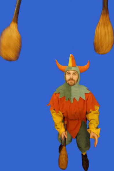 Medieval Jester Juggler