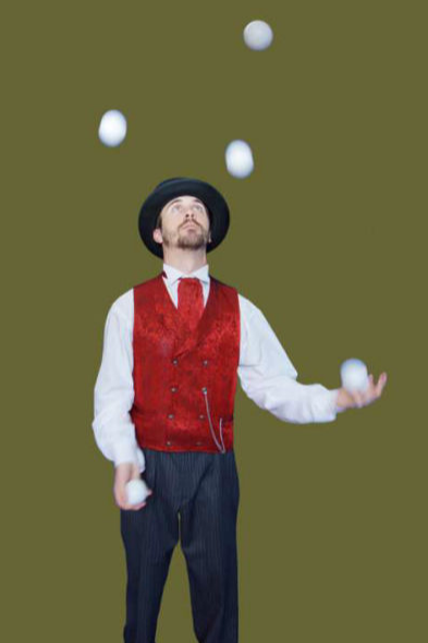 Victorian Themed Juggler