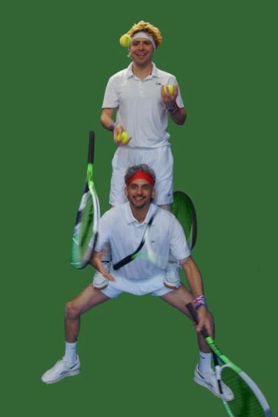 Tennis Player Jugglers