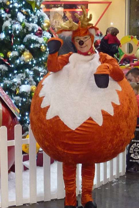Reindeer Roller Skater