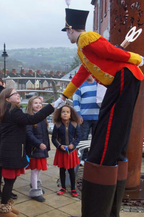 Toy Soldier Stilt Walker