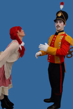 Toy Soldier and Rag Doll Comedy Act