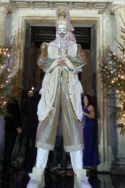 Masquerade Duke Stilt Walker
